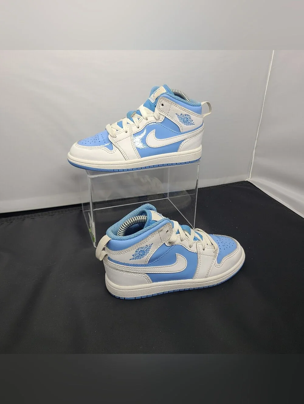 Nike Air Jordan 1 Mid SE GS Legend Blue White FZ3932-114 Kid's size 13C